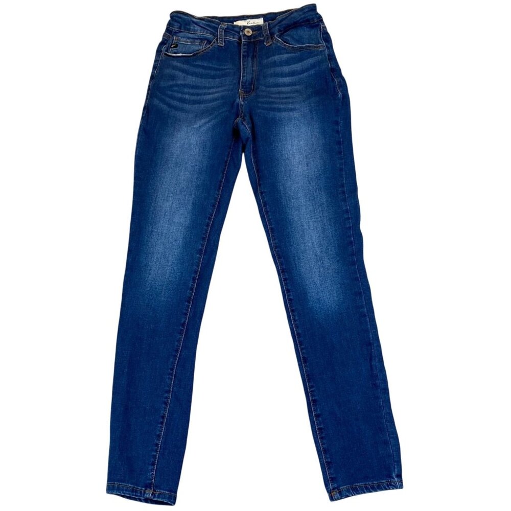 KanCan Women's Jeans Size 27 Skinny Fit Blue Denim